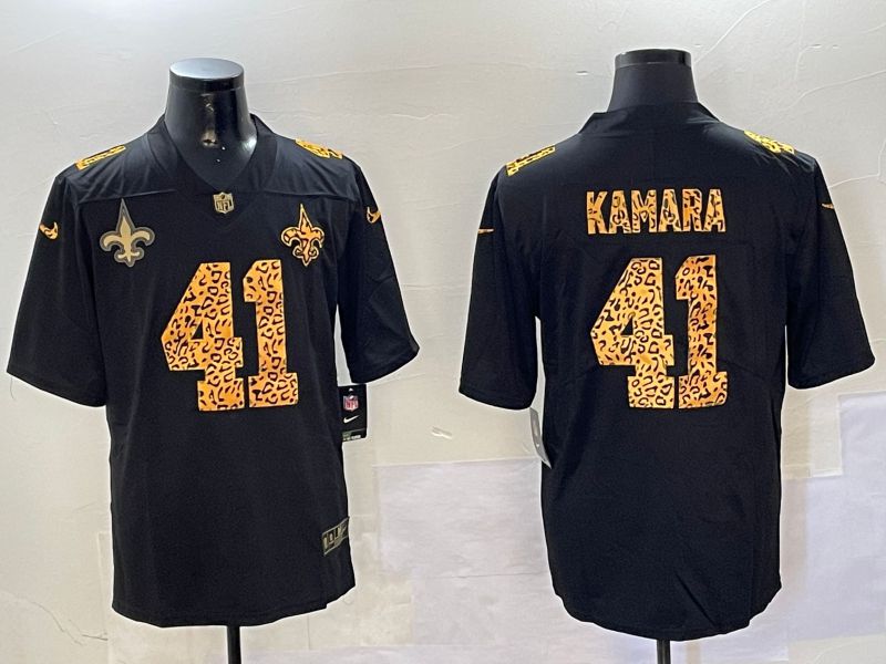 Men New Orleans Saints #41 Kamara Black 2024 Nike Limited NFL Jersey style 01083->washington commanders->NFL Jersey